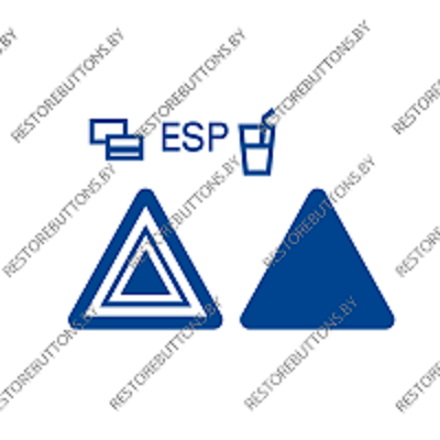 Трафарет панельки ESP Audi A4 B6, A6 C5