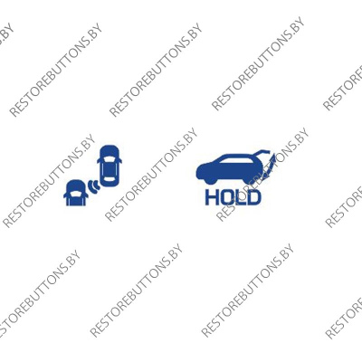 Трафарет кнопок Hyundai