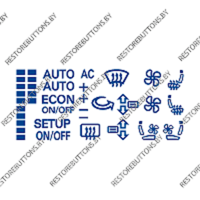Трафарет климат Audi A6 C6
